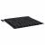 Perne scaun grădină 4 buc negru model carouri 40x40x4 cm textil GartenMobel Dekor