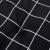 Perne scaun grădină 6 buc negru model carouri 40x40x4 cm textil GartenMobel Dekor