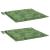 Perne de scaun, model frunze, 2 buc., 40x40x4 cm, textil GartenMobel Dekor