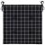 Perne scaun grădină carouri negre, 2 buc. 50x50x4 cm, textil GartenMobel Dekor