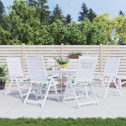 Perne pentru scaune 6 pcs Multicolour 50 x 50 x 4 cm GartenMobel Dekor