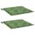 Perne de scaun, model frunze, 2 buc., 50x50x4 cm, textil GartenMobel Dekor