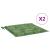 Perne de scaun, model frunze, 2 buc., 50x50x4 cm, textil GartenMobel Dekor