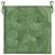 Perne pentru scaune 4 pcs Verde și alb 50 x 50 x 4 cm GartenMobel Dekor