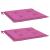 Perne pentru scaun, 2 buc., roz, 50x50x4 cm, material textil GartenMobel Dekor