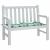 Pat de scaun Model cu frunze 100 x 50 x 3 cm Material Oxford GartenMobel Dekor