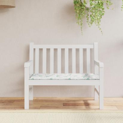 Pernă bancă de grădină model frunze, 100x50x3 cm, textil oxford GartenMobel Dekor