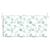 Pernă bancă de grădină model frunze, 120x50x3 cm, textil oxford GartenMobel Dekor