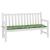 Pernă bancă de grădină model frunze, 150x50x4 cm, textil oxford GartenMobel Dekor