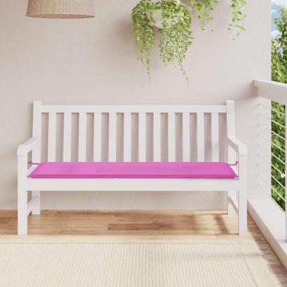 Pernă de bancă de grădină, roz, 150x50x4 cm, textil oxford GartenMobel Dekor