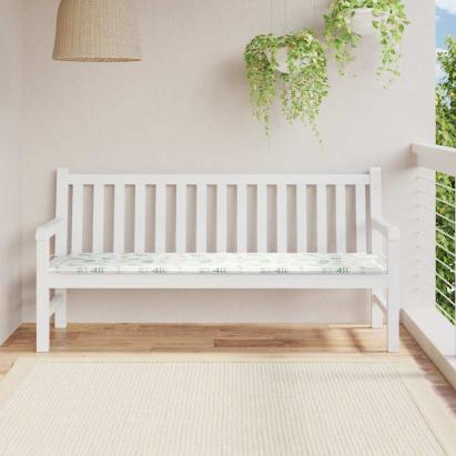 Pad pentru Bancă Frunză Design cu frunze 150 x 50 x 3 cm GartenMobel Dekor