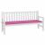 Pad pentru Bancă Simplu Roz 150 x 50 x 3 cm Material Oxford GartenMobel Dekor