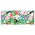 Perne scaun spătar înalt multicolor 2 buc. 120x50x3 cm textil GartenMobel Dekor