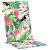 Perne scaun spătar înalt multicolor 2 buc. 120x50x3 cm textil GartenMobel Dekor