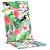 Perne de scaun spătar înalt, 4 buc., multicolor, textil GartenMobel Dekor