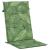Perne de scaun spătar înalt, 4 buc., model frunze, textil GartenMobel Dekor