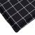 Pernă scaun de terasă, negru, carouri, textil Oxford GartenMobel Dekor