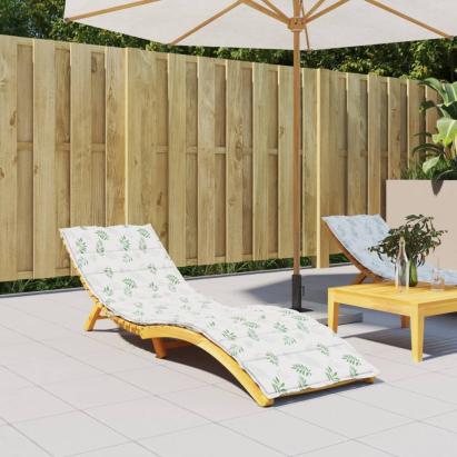 Pernă de șezlong, model frunze, textil Oxford GartenMobel Dekor