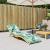 Perna pentru șezlong Frunză Model cu frunze 200 x 70 x 3 cm GartenMobel Dekor