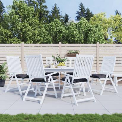 Perne de scaun, 6 buc., antracit, 40x40x7 cm, textil oxford GartenMobel Dekor
