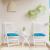 Perne de scaun 2 buc. albastru deschis 40x40x7 cm textil oxford GartenMobel Dekor