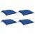 Perne de scaun, 4 buc., albastru, 40x40x7 cm, textil oxford GartenMobel Dekor