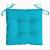 Perne de scaun, 6 buc., turcoaz, 40 x 40 x 7 cm, textil GartenMobel Dekor