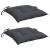 Perne de scaun, 2 buc., antracit, 50x50x7 cm, textil oxford GartenMobel Dekor