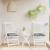 Perne de scaun, 2 buc., gri, 50x50x7 cm, textil oxford GartenMobel Dekor