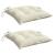 Perne de scaun, 2 buc., alb crem, 50x50x7 cm, textil oxford GartenMobel Dekor