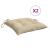 Perne de scaun, 2 buc., bej, 50x50x7 cm, textil oxford GartenMobel Dekor