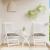 Perne de scaun, 2 buc., taupe, 50x50x7 cm, textil oxford GartenMobel Dekor
