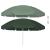 Umbrelă de soare de plajă, verde, 240 cm GartenMobel Dekor
