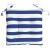 Perne de scaun, 6 buc., albastru&alb, 50x50x7 cm, textil oxford GartenMobel Dekor