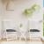 Perne scaun, 2 buc., negru carouri, 50x50x7 cm, textil oxford GartenMobel Dekor