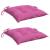 Perne de scaun, 2 buc., roz, 50x50x7 cm, textil oxford GartenMobel Dekor