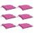 Perne de scaun, 6 buc., roz, 50x50x7 cm, textil oxford GartenMobel Dekor