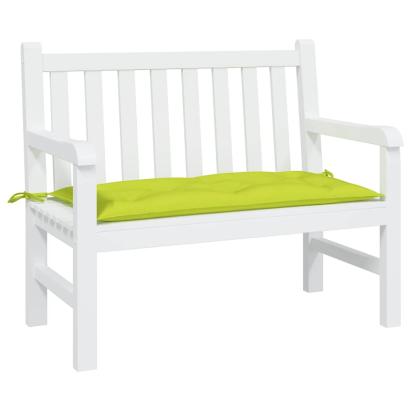 Pernă bancă de grădină verde aprins, 100x50x7 cm, textil oxford GartenMobel Dekor