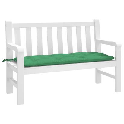 Pernă bancă de grădină, verde, 120x50x7 cm, material oxford GartenMobel Dekor