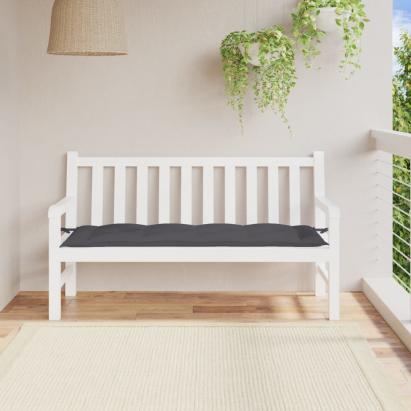 Pernă bancă de grădină, antracit, 150x50x7 cm, material oxford GartenMobel Dekor