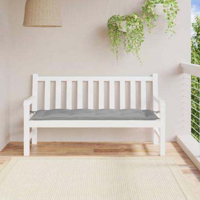 Pernă bancă de grădină, gri, 150x50x7 cm, material oxford GartenMobel Dekor