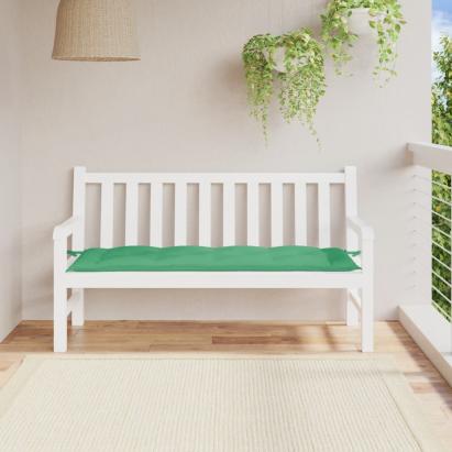 Pernă bancă de grădină, verde, 150x50x7 cm, material oxford GartenMobel Dekor