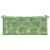 Perne bancă de grădină 2 buc. model frunze 120x50x7 cm textil GartenMobel Dekor
