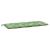 Perne bancă de grădină 2 buc. model frunze 120x50x7 cm textil GartenMobel Dekor