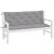Perne bancă de grădină 2 buc., gri, 150x50x7cm, țesătură oxford GartenMobel Dekor