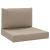 Perne de canapea din paleți, 2 buc., gri taupe, material textil GartenMobel Dekor