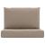 Perne de canapea din paleți, 2 buc., gri taupe, material textil GartenMobel Dekor