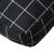 Perne pentru paleți, 2 buc, negru, model carouri, textil oxford GartenMobel Dekor