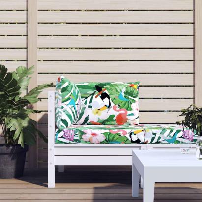 Perne pentru paleți, 3 buc., multicolor, țesătură oxford GartenMobel Dekor