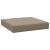 Pernă paleți de podea, gri taupe, 60x60x9,5 cm, material textil GartenMobel Dekor